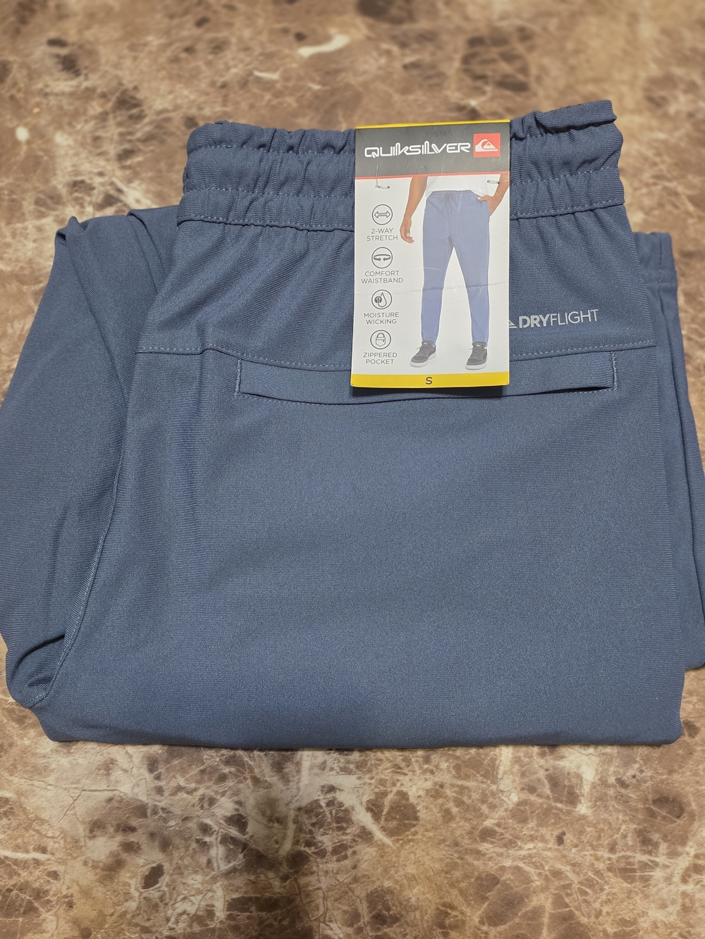 Quiksilver Men’s Navy DryFlight Jogger Pants